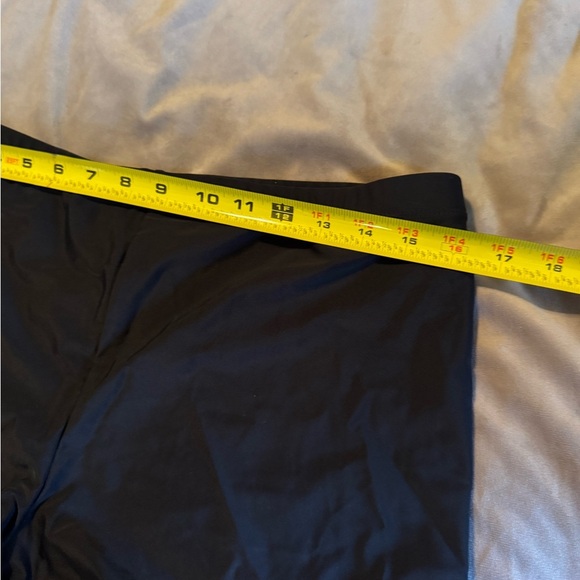 Women's Black  swim Shorts - Picture 2 of 3